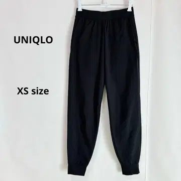 UNIQLO 울트라 스트레치 액티브 조거 팬츠 XS 블랙