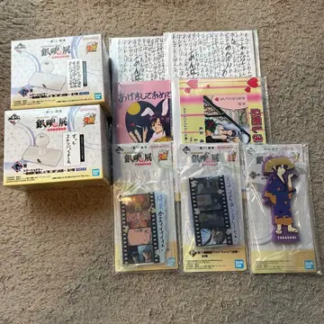 은혼 제일복권 스탬프 계속 기다렸습니다 포스카 아크릴 스탠드 묶음 판매