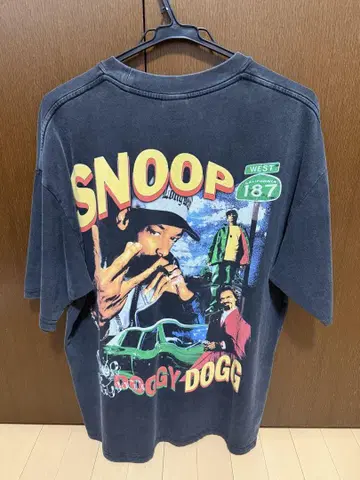 SNOOP DOGGY DOGG 티셔츠 다크 그레이