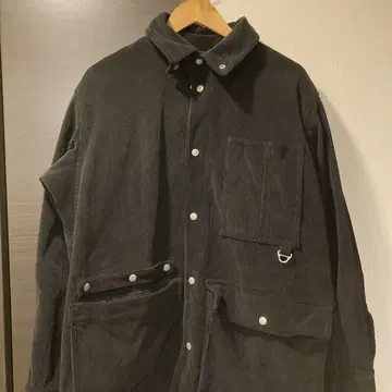 garage green works 코듀로이 커버올 블랙