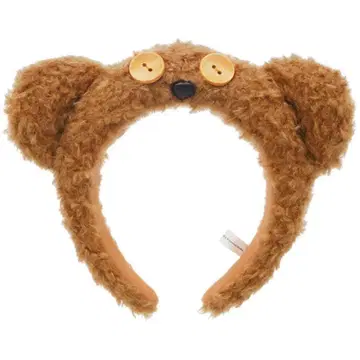 곰 귀와 공룡 디자인 머리띠 세트