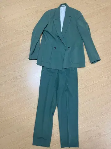 ZARA 수트 셋업 그린