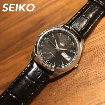 [ SEIKO ] SEIKO5 자동 와인딩 세이코 파이브 네이비 그레이