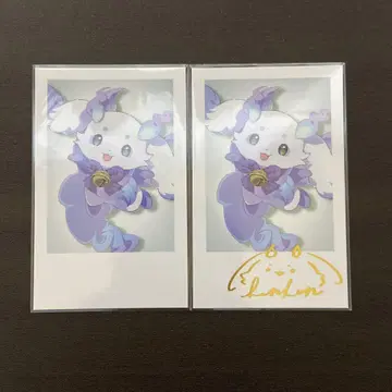 룬룬 폴라로이드 R 금박 사인 포함