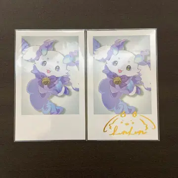 룬룬 폴라로이드 R 금박 사인 포함