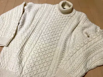 Carraig Donn 아란 니트 아일랜드제 하이넥 터틀