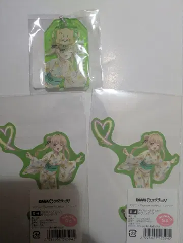 서머포켓 DMM 스크래치 츠무기 벤더스 아크릴 키링 스티커