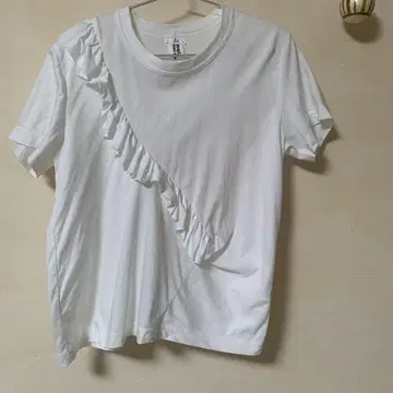 느와르 케이 니노미야 반팔 프릴 T셔츠