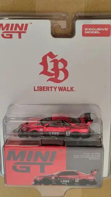 Mini GT NISSAN LB-ER34 브라질 리미티드
