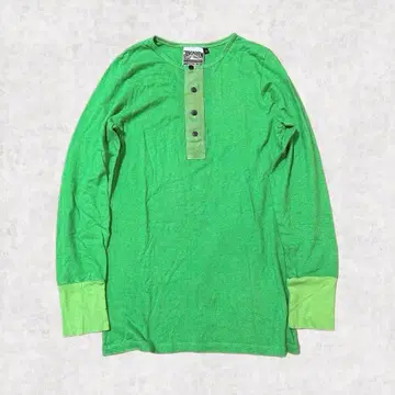 JUNGMAVEN 유니 메이 헨리넥 티셔츠 그린 USA제