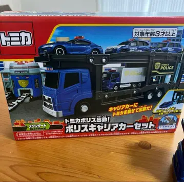 토미카 카 캐리어 토미카 폴리스 출동 폴리스 캐리어 카 세트