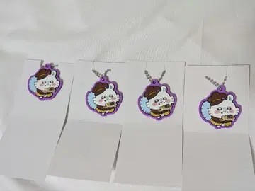 코코스 치이카와 (먼작귀) 러버 키링 모몽가