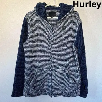 Hurley(하레이) 후드 부착 후드티 셋업 블루 L사이즈