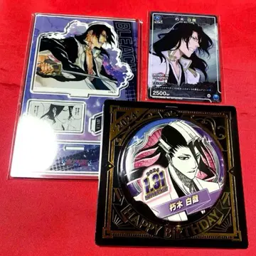 BLEACH 431 쿠키 비야쿠야 벌스데이 캔뱃지 명장면 디오라마 피규어