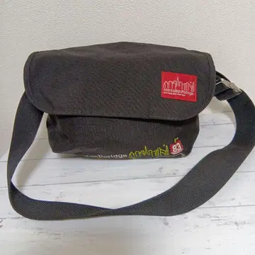 중고 고품질 Manhattan Portage 숄더백 블랙
