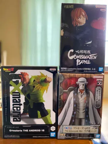 주술회전 & 드래곤볼 & 원피스 피규어 세트