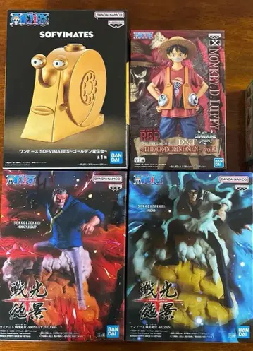 원피스 피규어 4종 세트