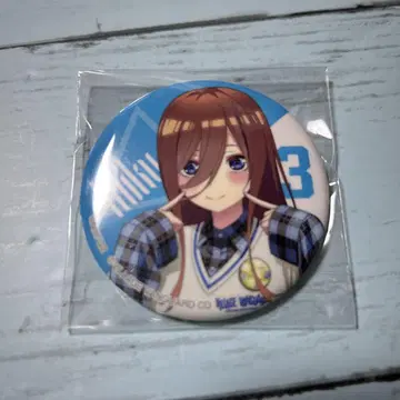 5등분의 신부 나카노 미쿠 빌리지 뱅가드 빌뱅 캔뱃지