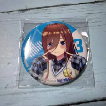 5등분의 신부 나카노 미쿠 빌리지 뱅가드 빌뱅 캔뱃지