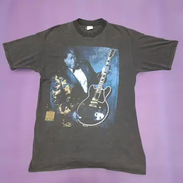 92년제 빈티지 밴드 티셔츠 BB KING 굿 페이드!