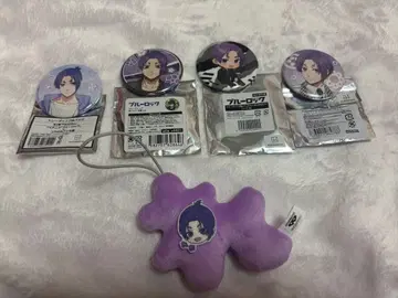 일시적 가격 인하 블루 록 미카게 레오 캔뱃지 인형뽑기 경품