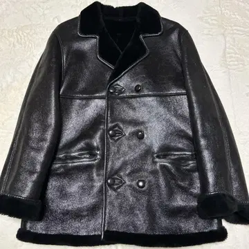 새상품급 Altima 리얼 무스탕 자켓 양가죽 블랙