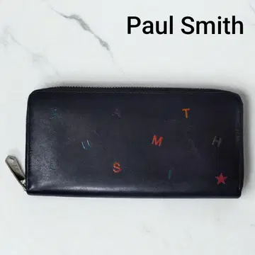 폴스미스 레터스 라운드 지퍼 장지갑