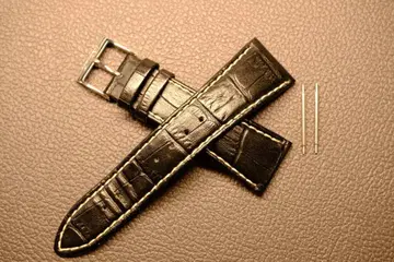 미사용 새상품 Citizen 가죽 벨트 23mm 블랙
