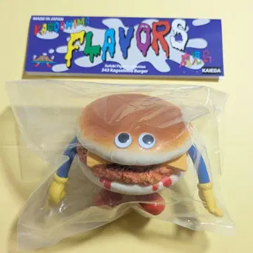 FLAVORS 플레이버즈 343 가고시마 버거 소프트 비닐 피규어