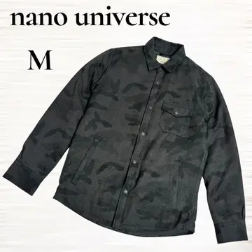 [ 나노 유니버스 ] 셔츠 다운 자켓 카모플라쥬 남성용 M