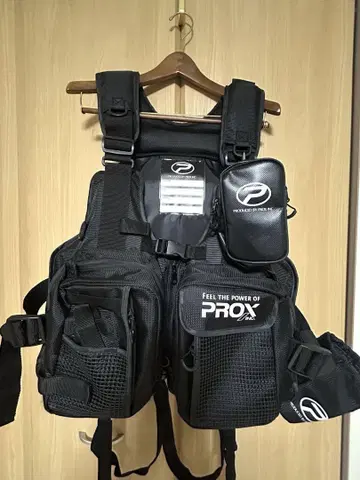 PROX 블랙 구명 조끼 프리 사이즈