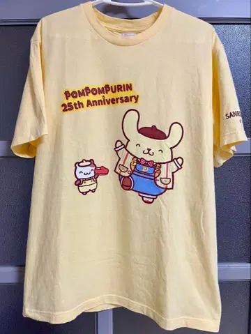 폼폼푸딩 머핀 벌스데이 라이브 T셔츠 25주년 산리오 버스라