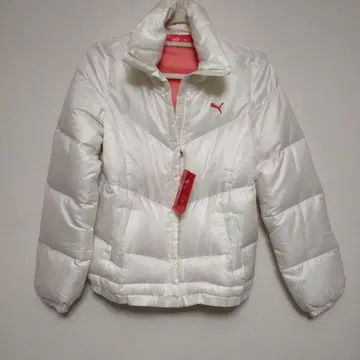 PUMA 화이트 다운 자켓 M 사이즈