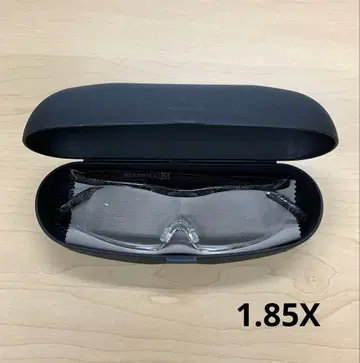 미사용 새상품 하즈키 루페 라지 1.85X 블랙 그레이
