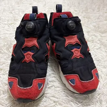 리복 펌프 퓨리 블랙 레드 25.0cm reebok