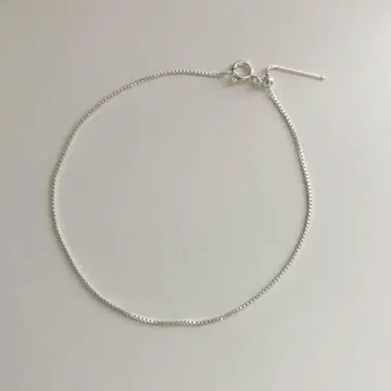 새상품 silver925 베네치안 체인 팔찌 20cm