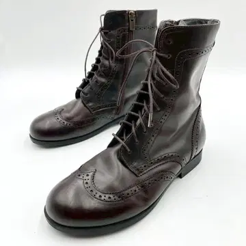 버켄스탁 라라미 하이 사이드 지퍼 부츠 24.0 Y1197