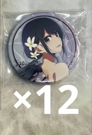 최애의 아이 쿠로카와 아카네 캔뱃지 묶음 판매