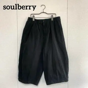 soulberry 소울베리 하프 팬츠 블랙 3L