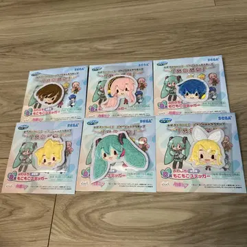 피아프로 후와푸치 세가 럭키 쿠지 D상 모코모코 스티커