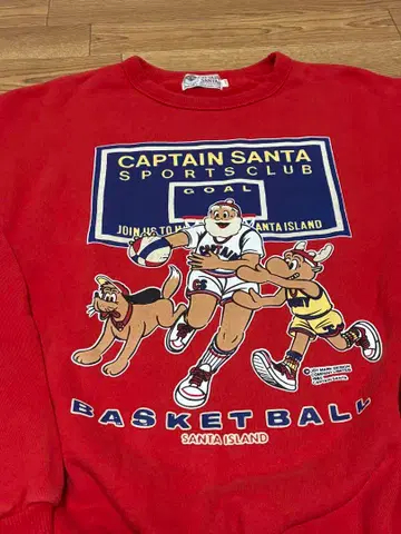 캡틴 산타 CAPTAIN SANTA 농구 조이마크 맨투맨