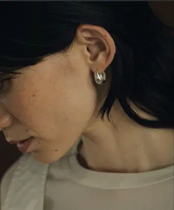 anuke 라운드 서클 피어스 silver925