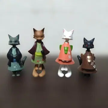 일본 의류 네코마타 송죽매 밤하늘 벚꽃 발자국 가챠가챠 마스코트 피규어