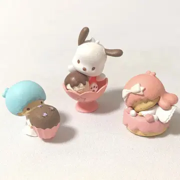 산리오 딸기 쇼콜라 피규어 리틀트윈스타 키키 라라 포차코