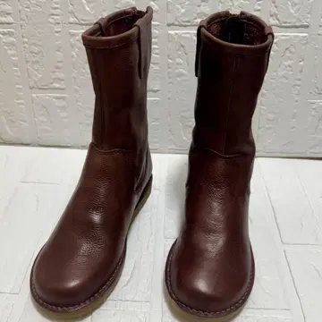 에코로 천연 가죽 엔지니어 부츠