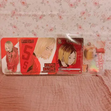 하이큐 코즈메 켄마 아트 코스터 카드 세트