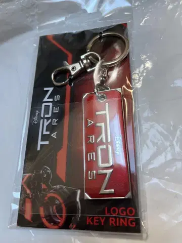 트론: 아레스 / Tron Ares 로고 키링 극장 굿즈 영화