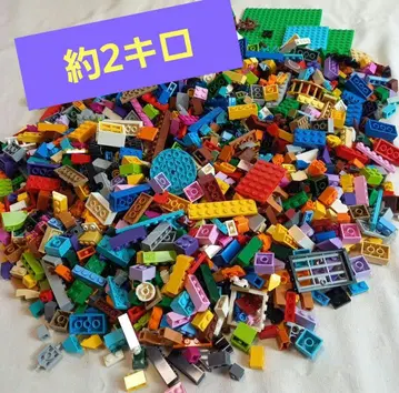 LEGO 다색 블록 세트 약 2kg