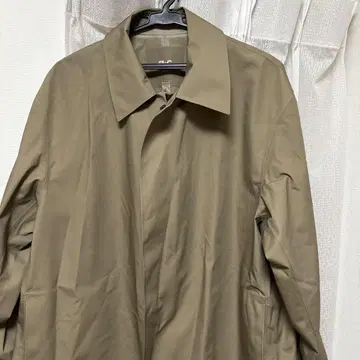 UNIQLO C 블록테크 스텐카라 코트 베이지 사이즈 L