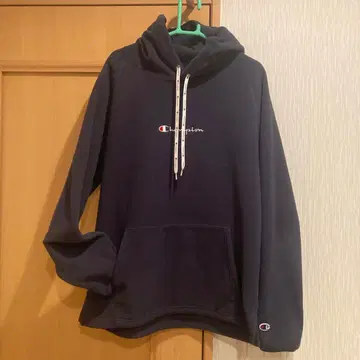 Champion 네이비 후드티 L 사이즈
